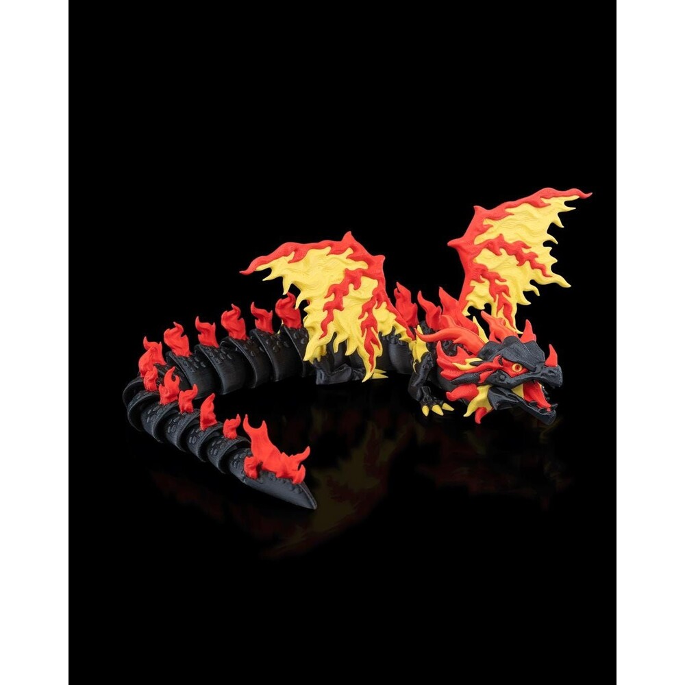 Scorchwing Tyrant Flexie Dragon Figurine – 17" Fantasy Collectible